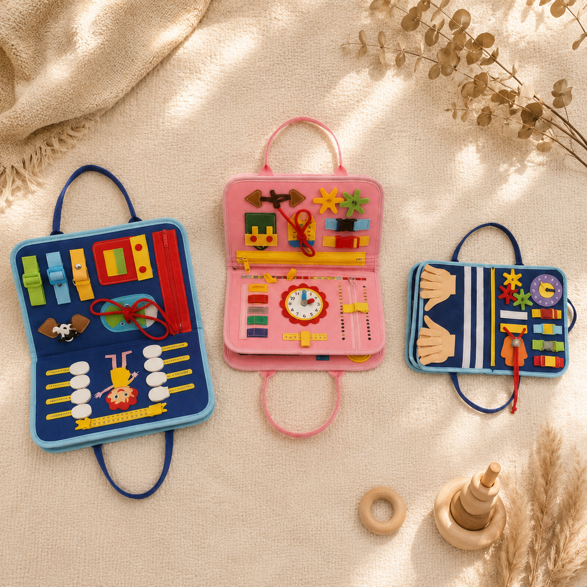 SAGEBROOK® Montessori Busy Board