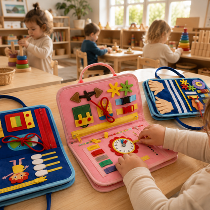 SAGEBROOK® Montessori Busy Board
