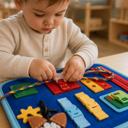 SAGEBROOK® Montessori Busy Board