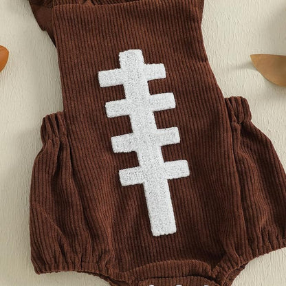 SAGEBROOK® Baby Football Romper & Headband Set