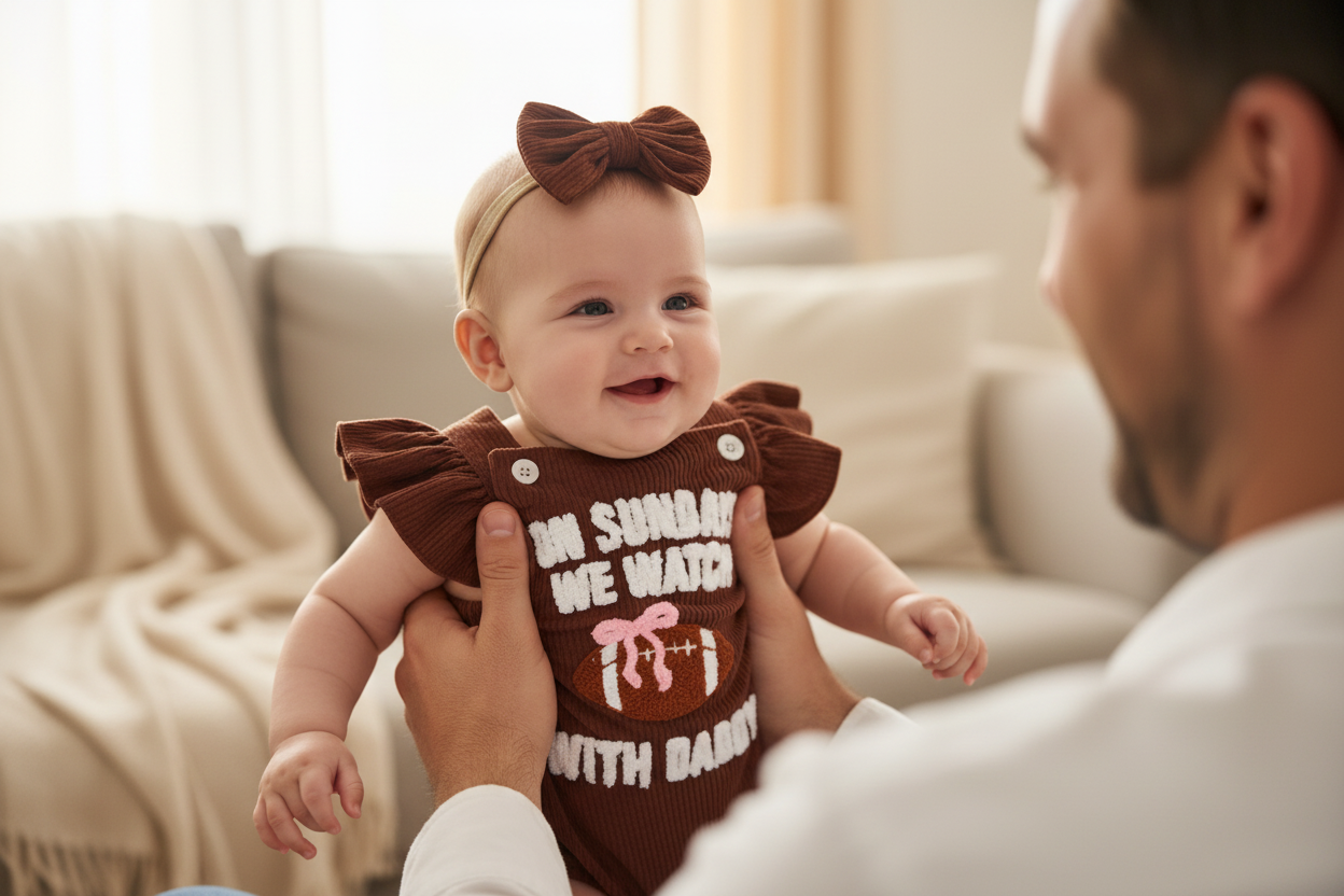 Baby Romper Lifestyle Shot
